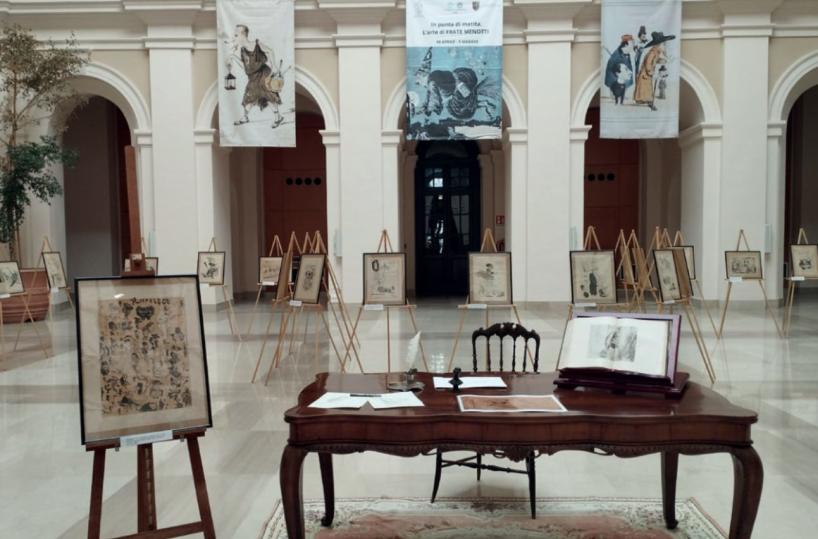 Frate Menotti, pungere in punta di matita