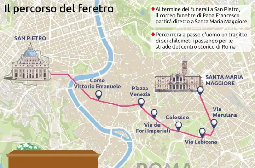 Da San Pietro a Santa Maria Maggiore, l'ultimo percorso di Papa Francesco sarà sulle orme del Giubileo