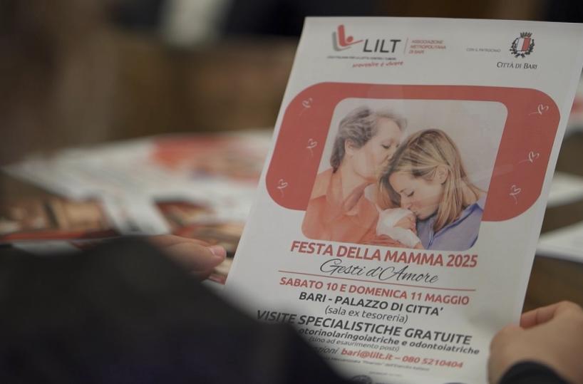 Bari, visite gratuite con i medici della Lilt: l'iniziativa di prevenzione per la festa della mamma