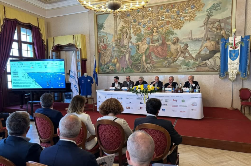 Presentata la regata Brindisi-Corfù. Mastro: «Noi come la Barcolana e nel porto barche tutto l’anno»