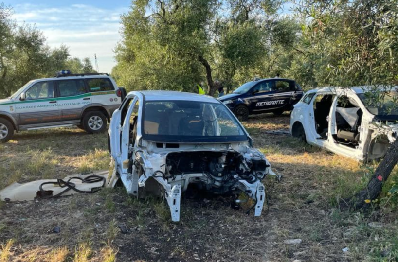 Bat e Foggia: i furti d’auto nelle due province, tra «cavalli di ritorno» e cannibalizzazioni