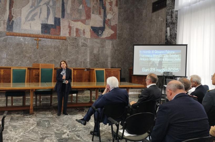 Bari, in Corte d'Appello il ricordo di Giovanni Falcone: premiata la Fondazione Antiusura 