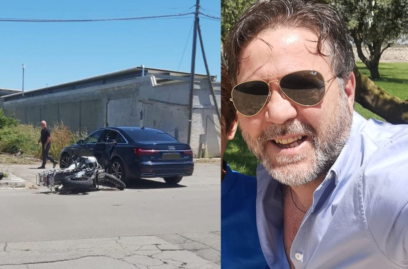 Surbo, moto contro un'auto ad un incrocio: muore un motociclista 60enne