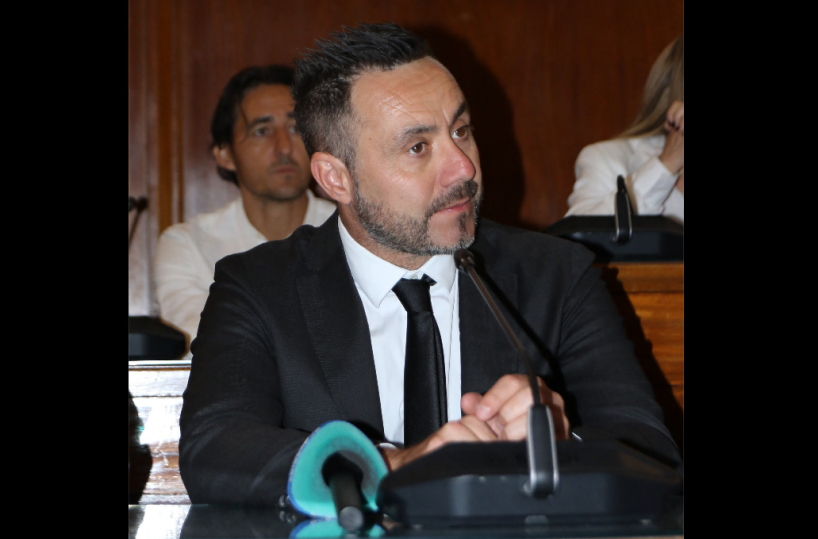 De Zerbi all'Inter? «Non mi ha chiamato nessuno»: il neo-cittadino onorario di Foggia risponde 