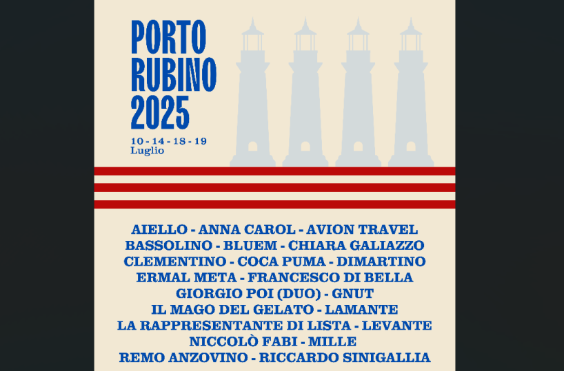 Torna Porto Rubino: 4 date nei mari di Puglia da Peschici a Otranto, tutto il cast