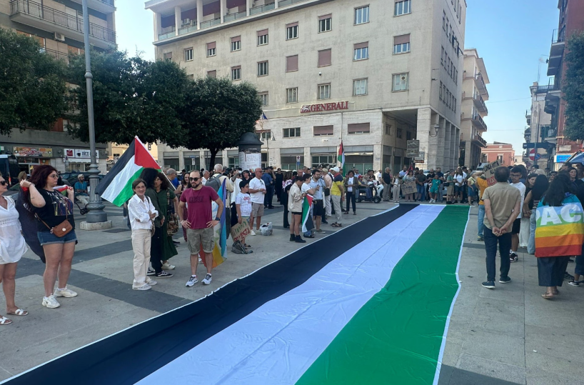 Barletta scende in strada: «Stop genocidio a Gaza»