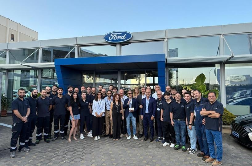 Notarcar, Monopoli e Brindisi ricevono il premio di Migliori concessionari Ford in Italia