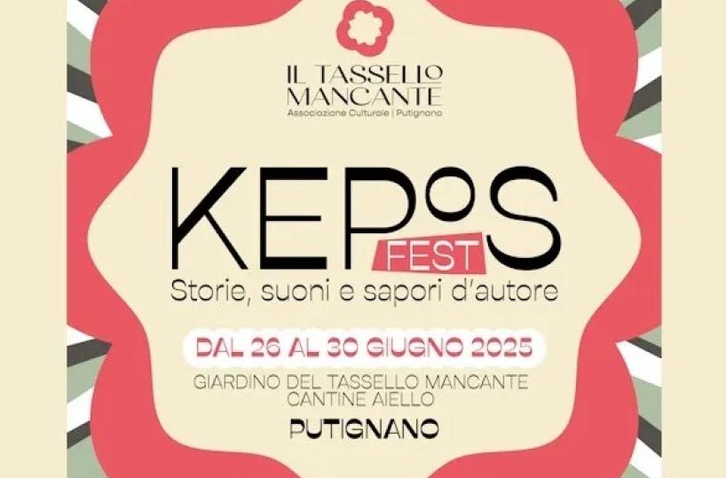 A Putignano arriva la prima edizione del Kepos Fest