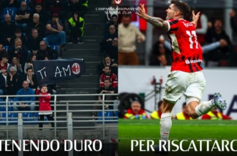 Il protagonista della nuova campagna abbonamenti del Milan ha 8 anni ed è di Bisceglie
