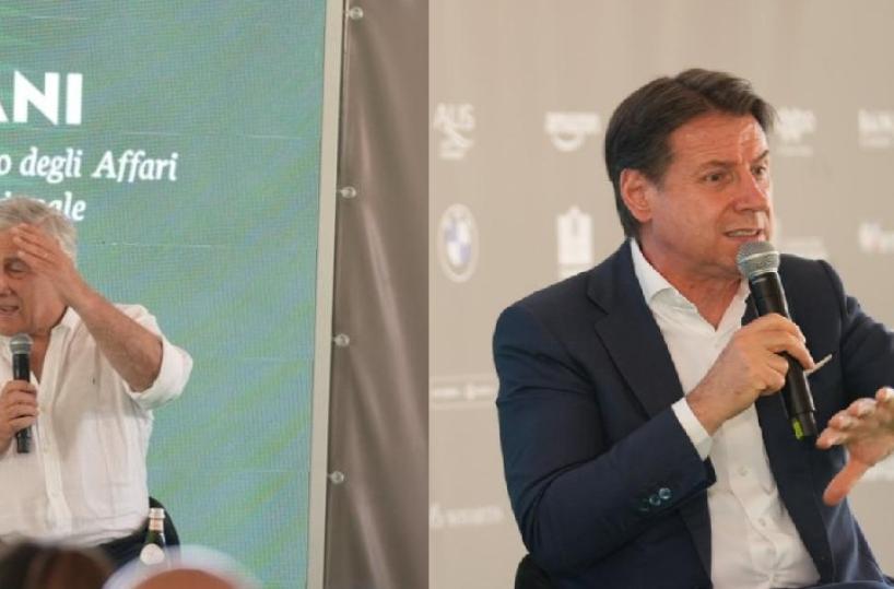 Tajani: «In Puglia abbiamo rosa di candidati per vincere le elezioni». E Conte apre a Decaro