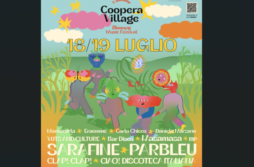 Coopera Village 2025, a Putignano il festival dove la musica sboccia tra natura, arte e libertà