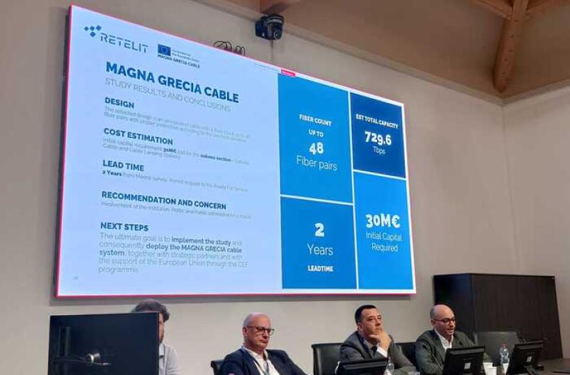 Da Taranto un cavo digitale sottomarino per collegare l&rsquo;Italia alla Grecia