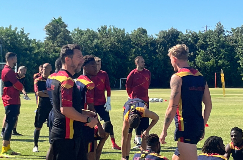 Lecce e Di Francesco primo giorno di scuola