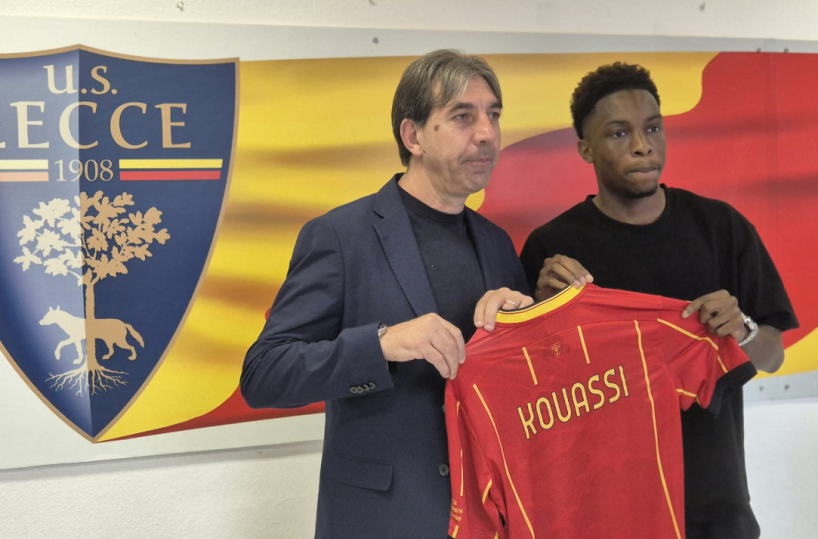 Kouassi e il Lecce, amore a prima vista