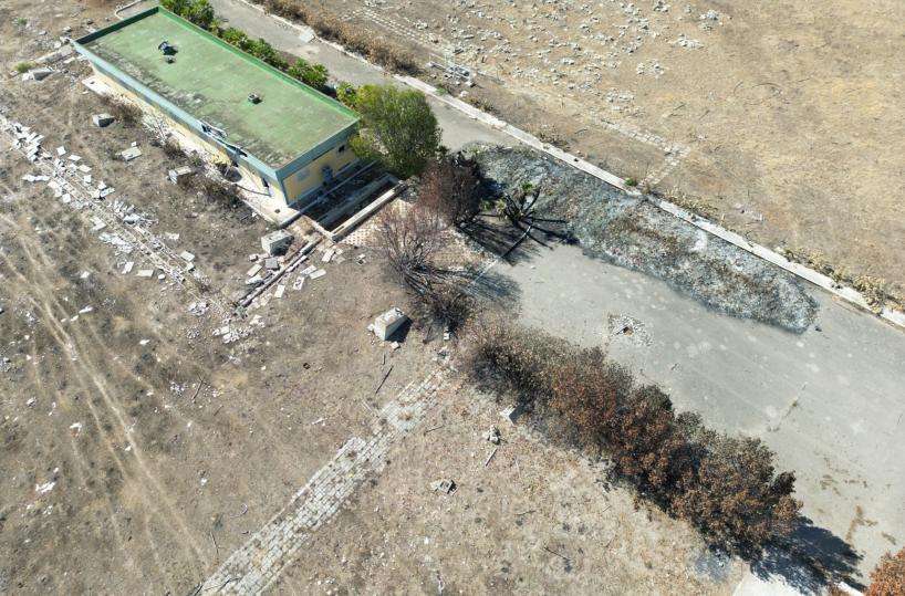Ecoballe distrutte dal fuoco scoperte nel parco del Gargano