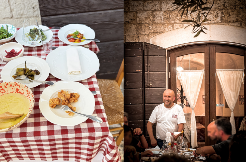Putignano, la «rivoluzione al contrario» dello chef D’Onghia: il ristorante gourmet diventa una trattoria