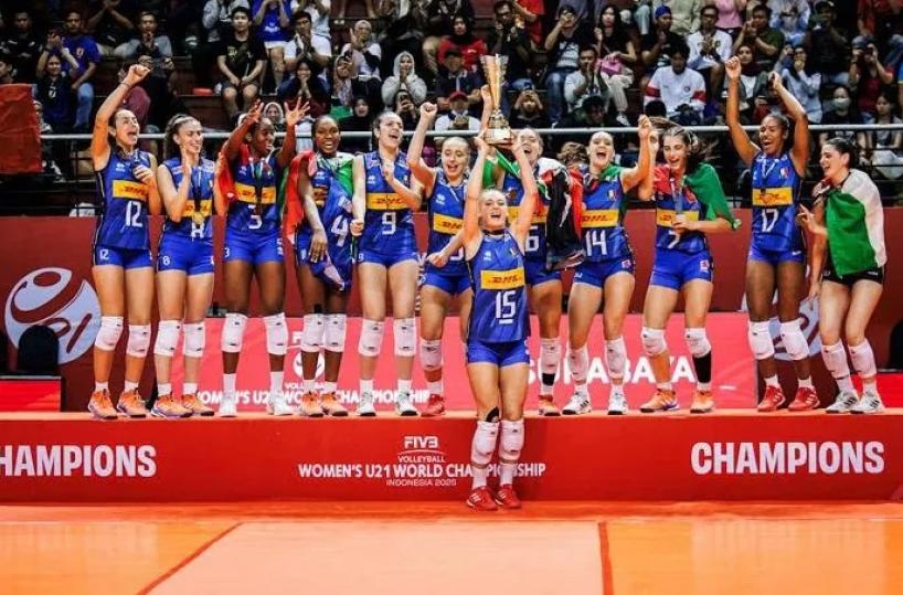 Orgoglio pugliese sul tetto del mondo: vittoria storica per l’Italvolley Under 21 femminile 
