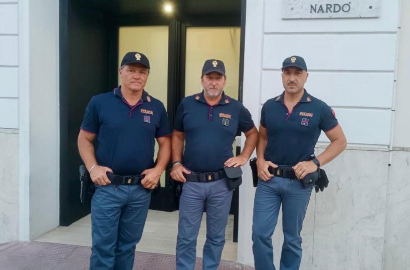 «Riferite a mia moglie le mie ultime parole»: a Nardò tre poliziotti sventano un suicidio