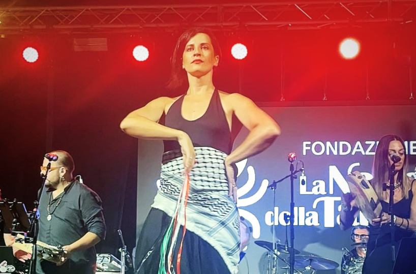 Salento, la danza di Cristina Frassanito diventa denuncia: «La mia pizzica per Gaza per rompere il silenzio»