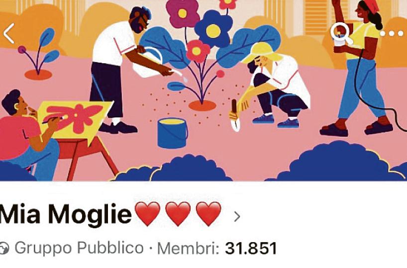 Quel gruppo di soli maschi «dedicato» alle mogli e un mondo senza «creanza»