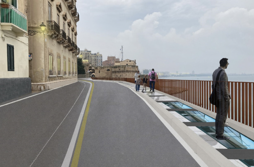 Taranto, ecco il restyling delle «Mura Aragonesi»: pronti 7 milioni di euro