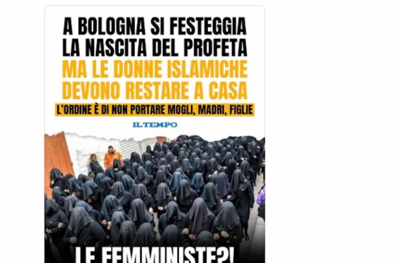 Ceccardi contro l’Islam… ma nella foto c'è la processione della Desolata di Canosa: la gaffe social è virale