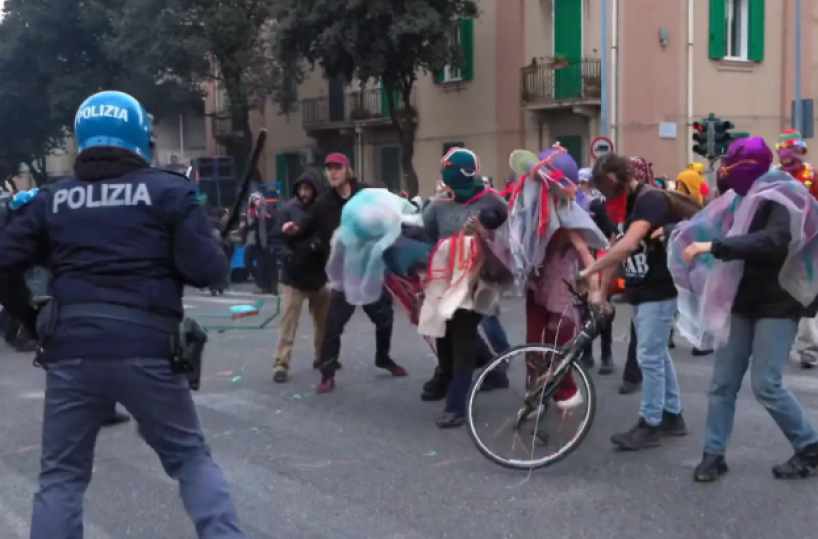 Messina, aggredirono poliziotto durante il «Carnevale No Ponte» travestiti con costumi: 3 arresti, due sono baresi
