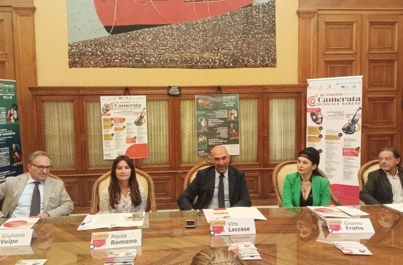  Presentata l'84esima stagione della Camerata Musicale Barese: 20 appuntamenti tra musica, teatro e danza, il calendario completo