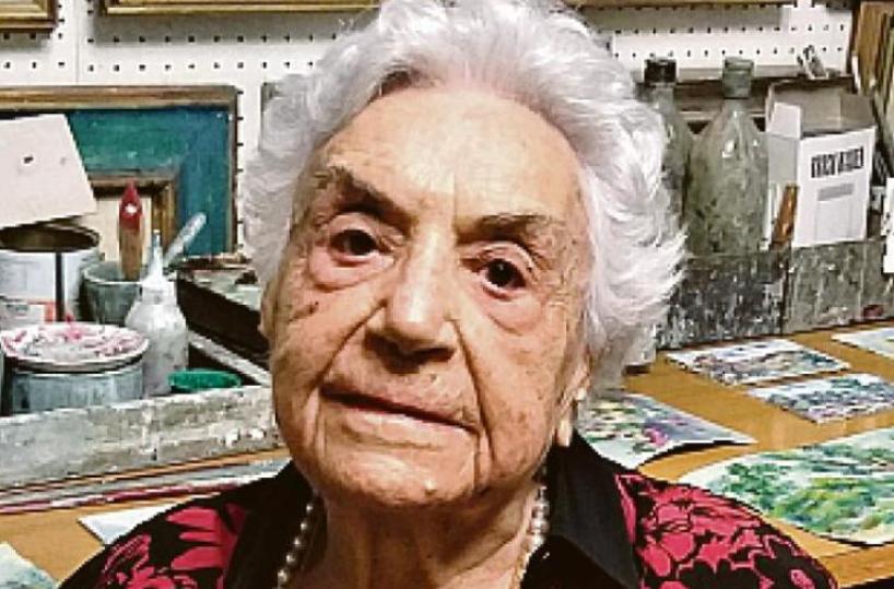 Maria Picardi, 99 primavere dedicate alla pittura: l'artista barlettana e il suo amore per la bellezza e il territorio