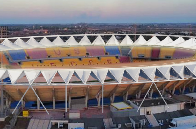 Lecce, copertura dello stadio: stop all’appalto dei lavori