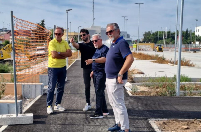 Parco di Belloluogo, a Lecce sprint dei lavori per realizzare il nuovo parcheggio