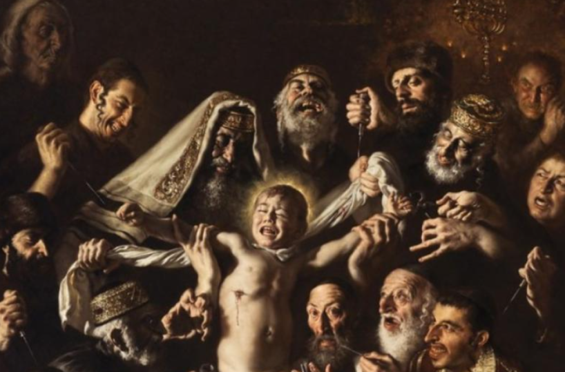 «Il dipinto incita all'odio antisemita» chiesti 6 mesi per il pittore barese Giovanni Gasparro