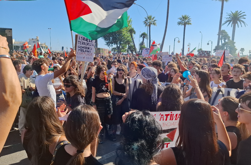 Bari fra le «100 piazze per Gaza»: da oggi presidio permanente per la Palestina