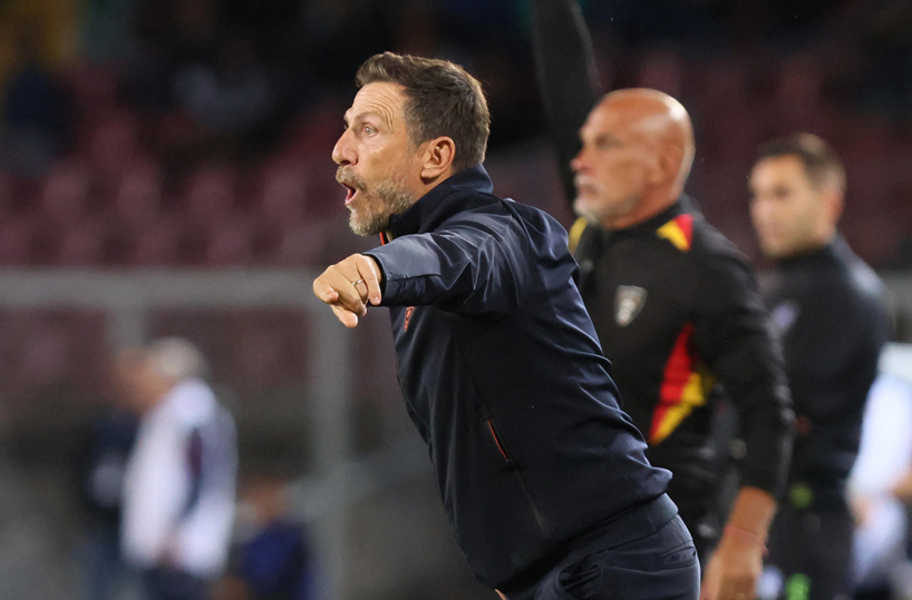 Lecce, la dedica del bomber Camarda e Di Francesco esulta: «Può essere la svolta»