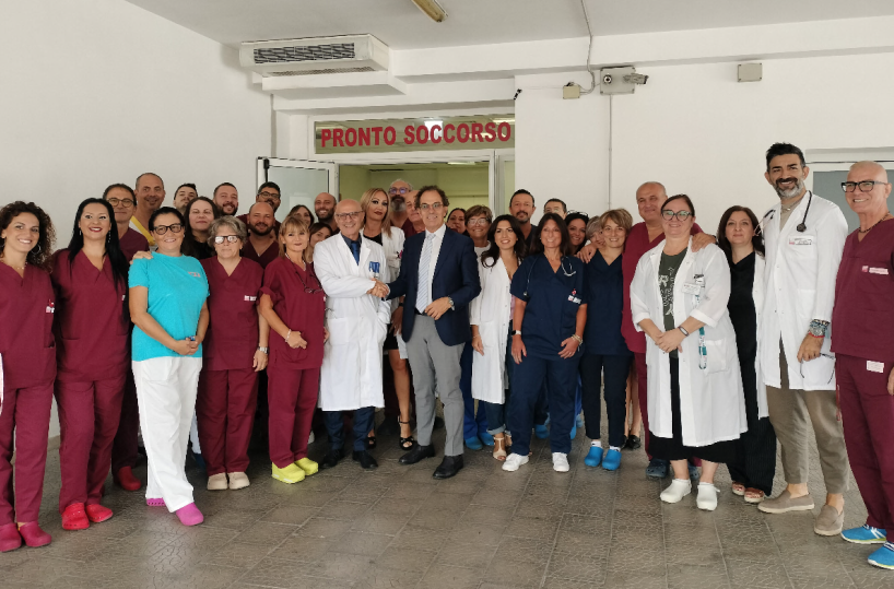 Manfredonia, riorganizzato il pronto soccorso del presidio ospedaliero «San Camillo de Lellis»