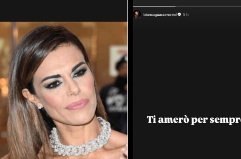 Lutto per Bianca Guaccero: addio al papà Ettore, l'annuncio sui social «Ti amerò per sempre»