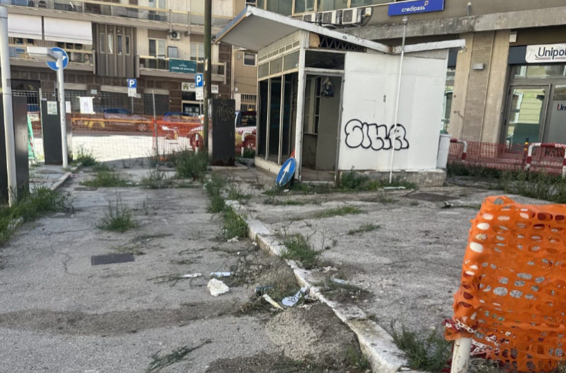 Foggia, con la riqualificazione in via della Repubblica recuperata una piazza nell’ex stazione di servizio