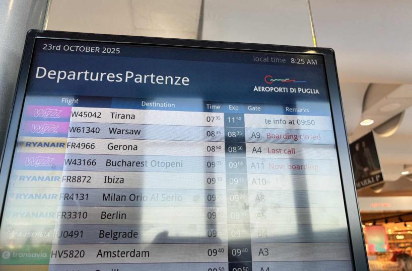 Bari-Tirana, volo Wizz Air partito con 5 ore di ritardo, disagi fra i passeggeri: «Abbiamo perso coincidenze»