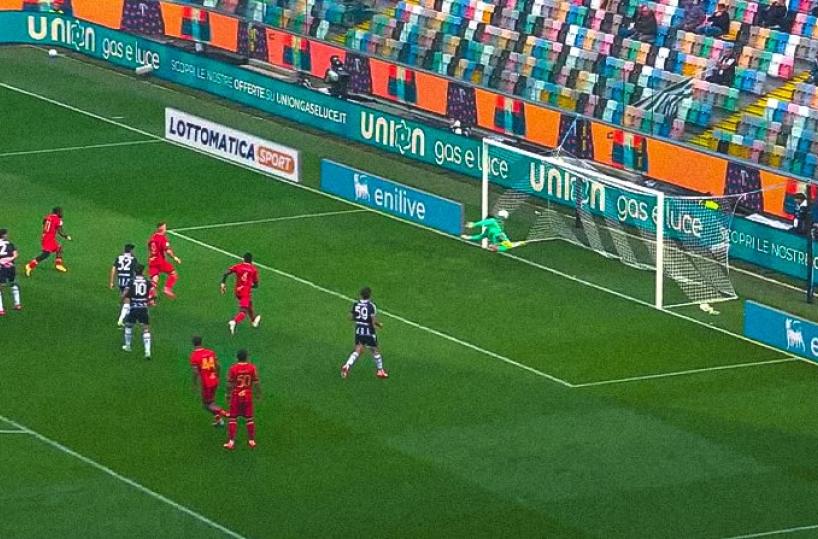 Udinese batte il Lecce con un tris: il match finisce 3-2
