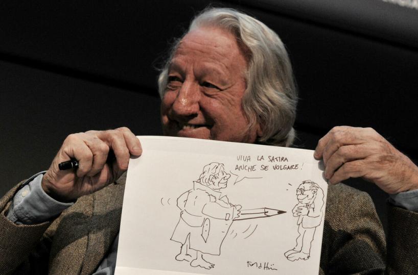 Addio al maestro della satira, è morto Giorgio Forattini