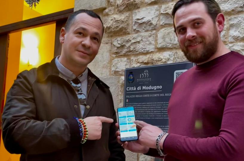 sindaco nicola bonasia con antonio lopez modugno