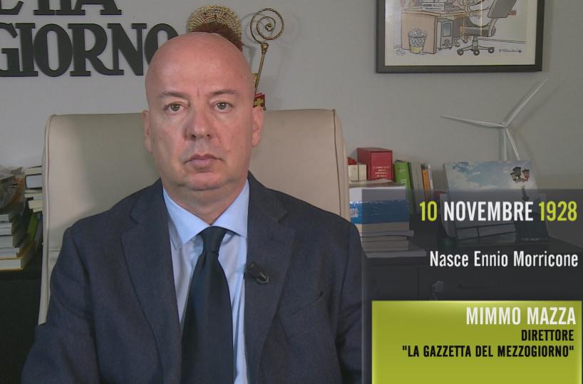 «Morricone, l’emozione della musica»: il direttore della «Gazzetta» Mimmo Mazza torna su Rai Storia