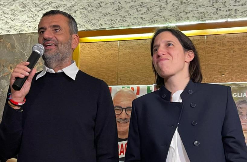 Schlein a Taranto: «Squadra ampia e forte per le regionali in Puglia»