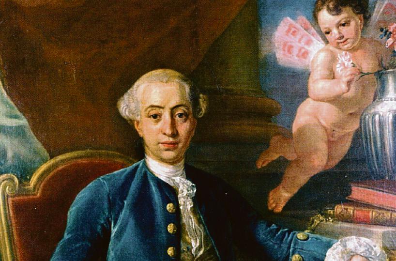 Elogio di Giacomo Casanova tra curiosità e libertà nell’avventura della vita