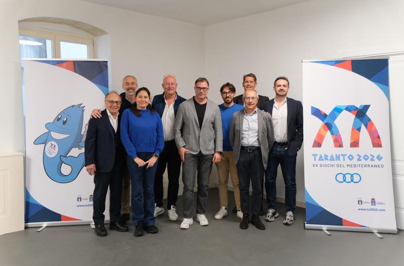 Giochi del Mediterraneo, a Taranto la visita del presidente della Federazione Italiana Canoa Kayak Rossi