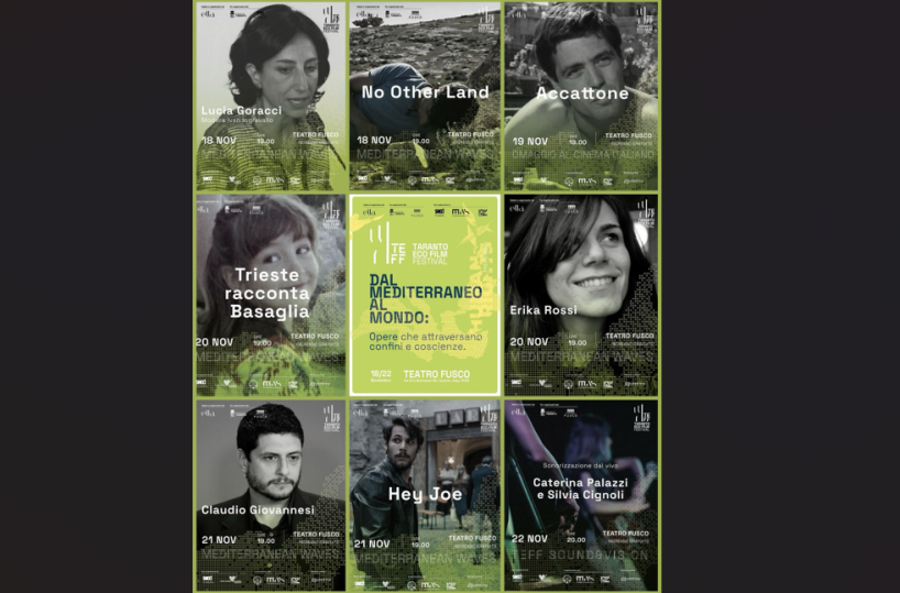 Torna il Taranto Eco Film Festival: la terza edizione sulle «Visioni Mediterranee» tra uomo e ambiente