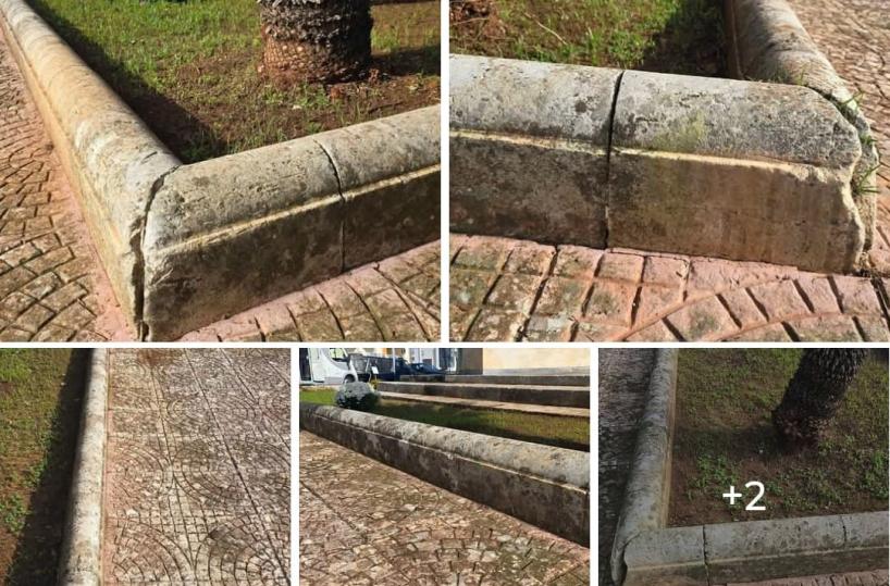 «Vendo cordoli in pietra leccese antichi», ma sono quelli della piazza comunale di Castrignano del Capo: scoppia il caso