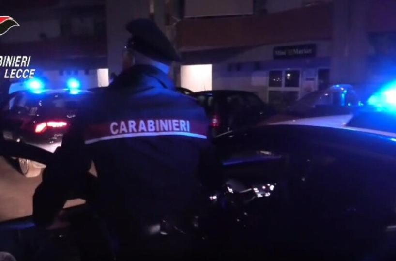 Operazione antimafia nel Leccese, 100 carabinieri in azione
