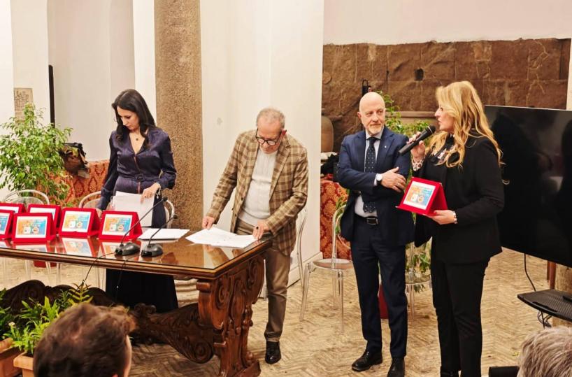 Lisa Di Giovanni premiata al Campidoglio con il riconoscimento Tracce e Visioni 2025