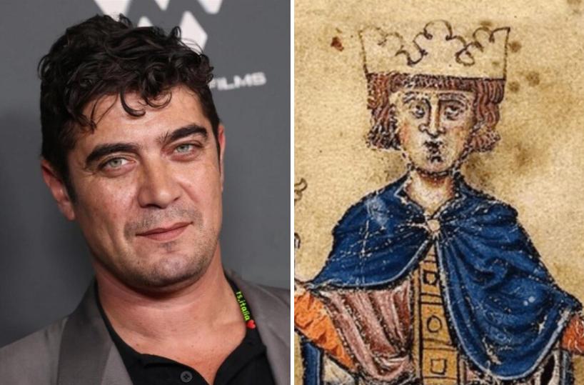 Riccardo Scamarcio nei panni dello «Stupor Mundi»: l'attore protagonista in un film su Federico II di Svevia